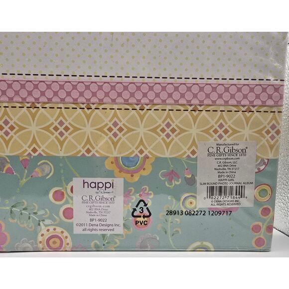 C.R. Gibson Happi By Dena Baby Photo Album "Our Little One" Keepsake - Picture 4 of 7